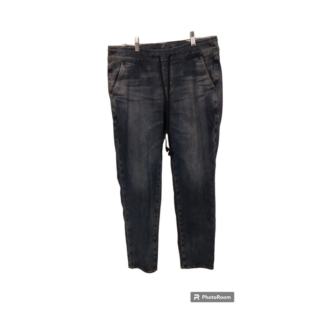 Big Star Dark wash tie front ankle jeans